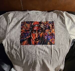 Tupac Thermal Abstract Art